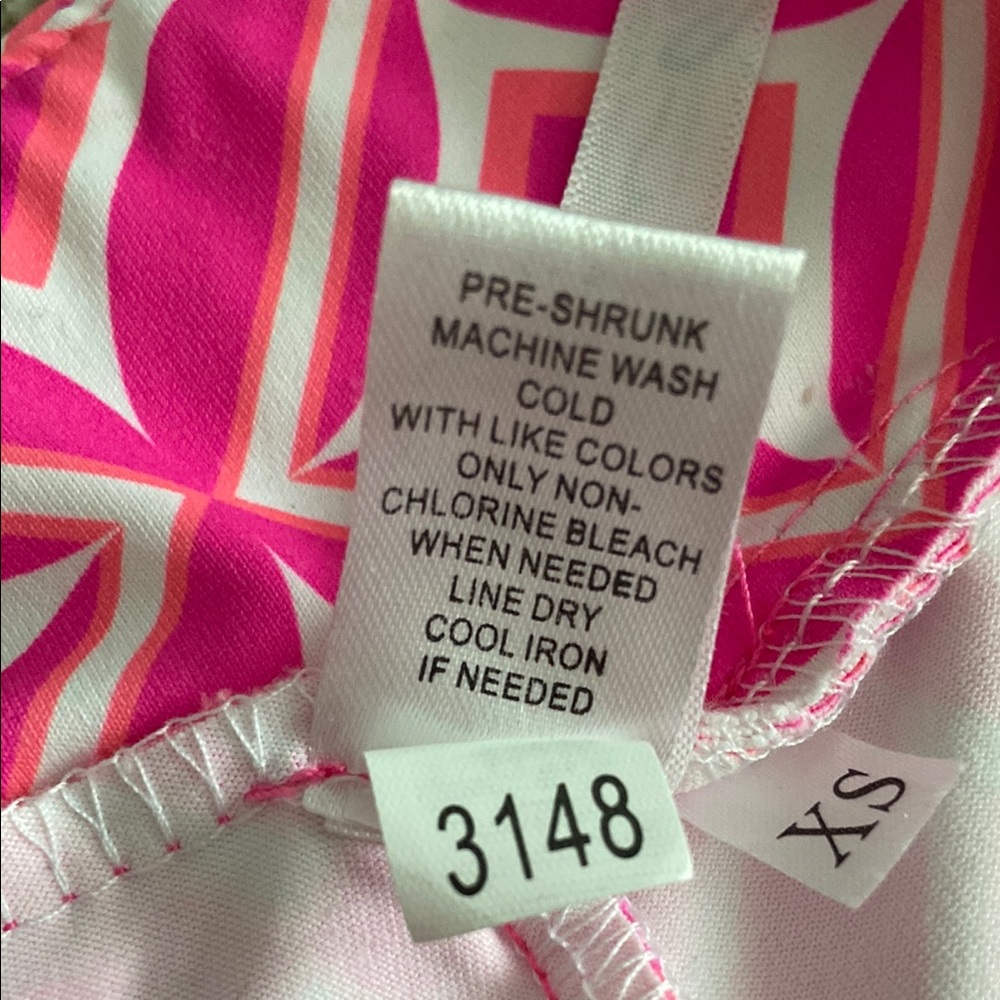 Lulu-B Geometric Pink Skort-Excellent condition - Picture 5 of 12